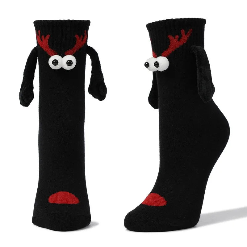 SNUGSOCKS - Magnetische Socken mit Herzen - Love Edition