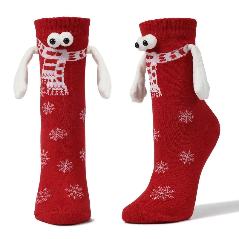 SNUGSOCKS - Magnetische Socken mit Herzen - Love Edition