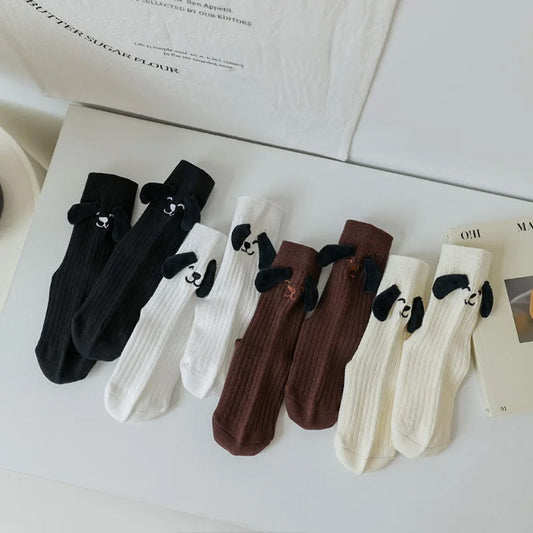 SNUGSOCKS - Süße Socken mit Ohren - Happy Dog Edition